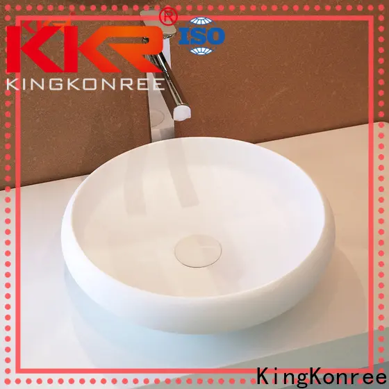 KingKonree sanitary ware bathroom countertops and sinks cheap sample for restaurant 1