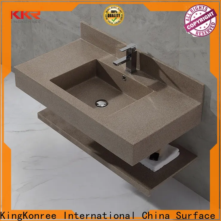 KingKonree modern wall hung cloakroom basin supplier for toilet 1