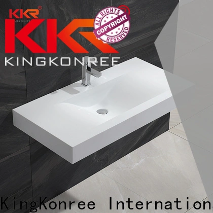 KingKonree 660x480mm rectangular wash basin sink for hotel 1