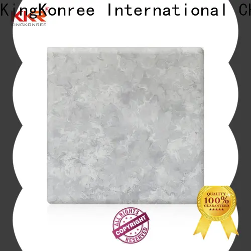 KingKonree durable solid surface sheets from China for room 1