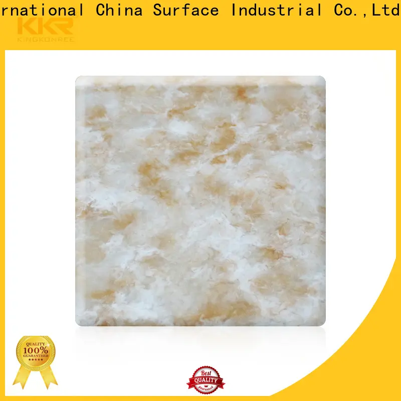 KingKonree hot selling acrylic solid surface manufacturer for hotel 1