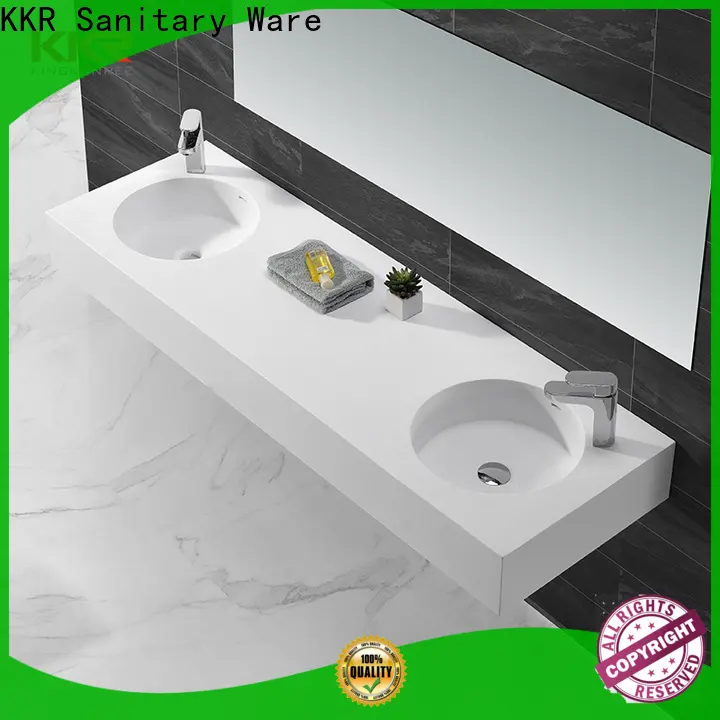 KingKonree mounted wall hung basin manufacturer for toilet 1