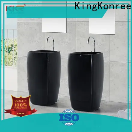 durable stand alone bathroom sink factory price for motel 1
