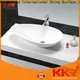 pure small countertop basin supplier for restaurant 1