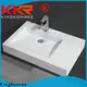 KingKonree double wall mount sink customized for bathroom 1