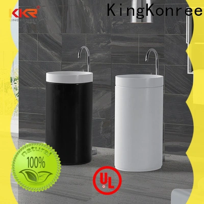 artificial pedestal wash basin customized for home 1