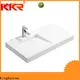 newly wall hung basin 600mm manufacturer for bathroom 1