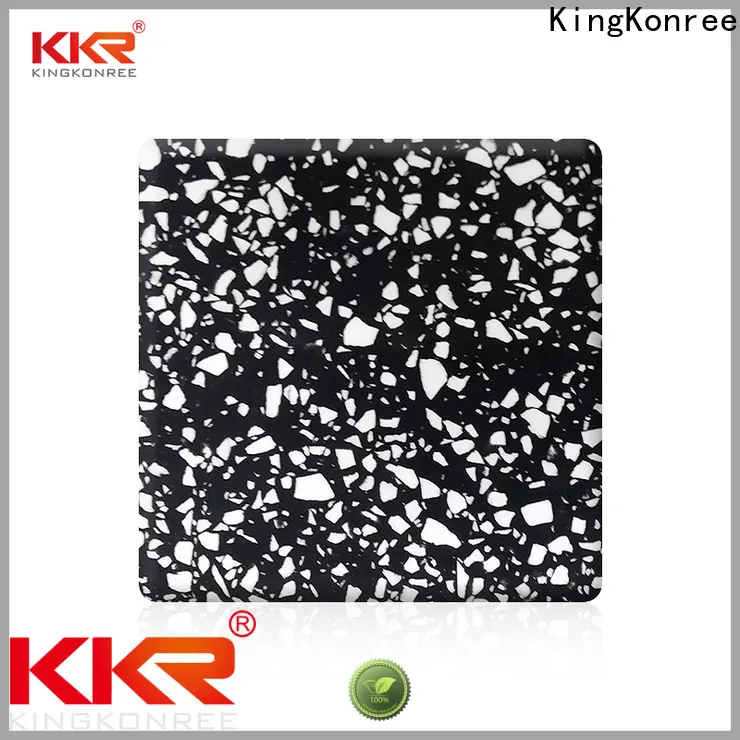 KingKonree practical modified acrylic solid surface customized for hotel 1