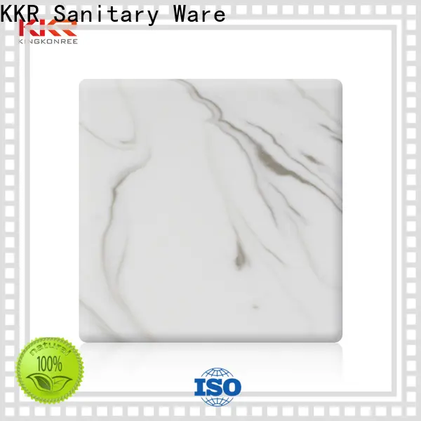KingKonree black acrylic solid surface supplier for hotel 1