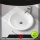 KingKonree standard top mount bathroom sink supplier for hotel 1