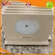 KingKonree wall quartz bathroom vanity tops customized for motel 1