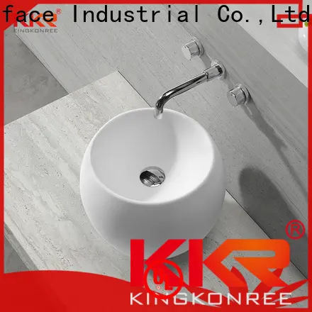 white small countertop basin cheap sample for hotel 1