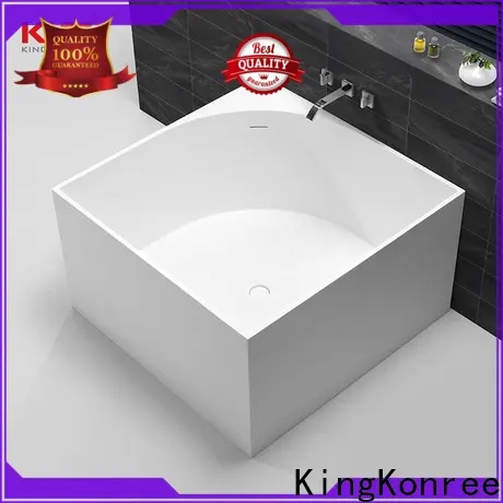 KingKonree practical freestanding soaking tub custom for hotel 1