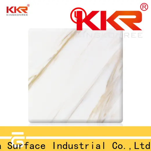 KingKonree solid surface sheets from China for room1 1