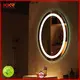 KingKonree led make up mirror customized design for hotel 1