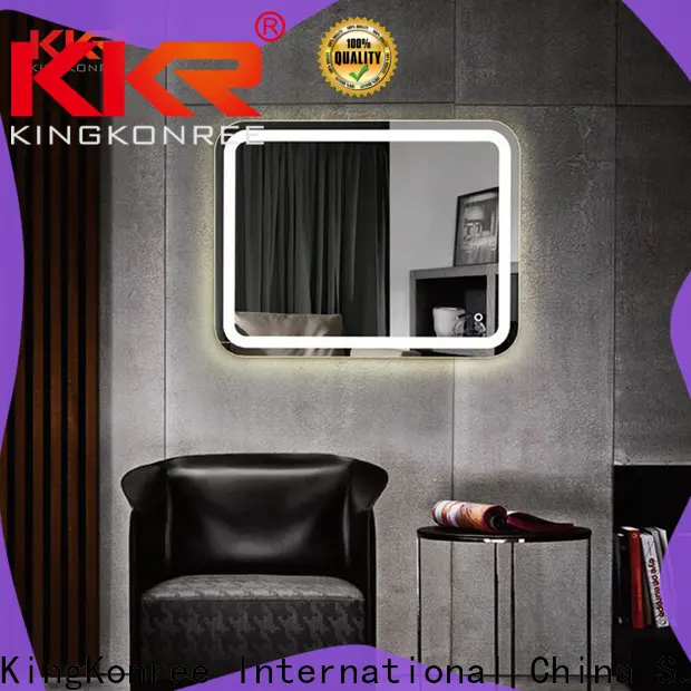 KingKonree excellent led mirror light customized design for toilet 1