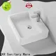 resin square countertop basin kkr1583 top-brand for shower room 1