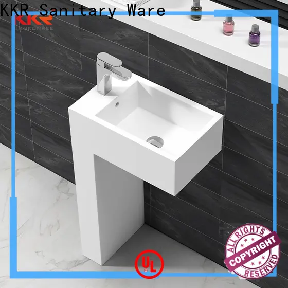 coat floor standing basin customized for hotel 1