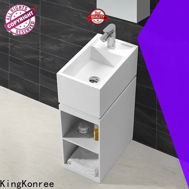 KingKonree stone vanity customized for hotel 1