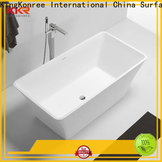 reliable rectangular freestanding bathtub kkrb048 OEM for family decoration 1