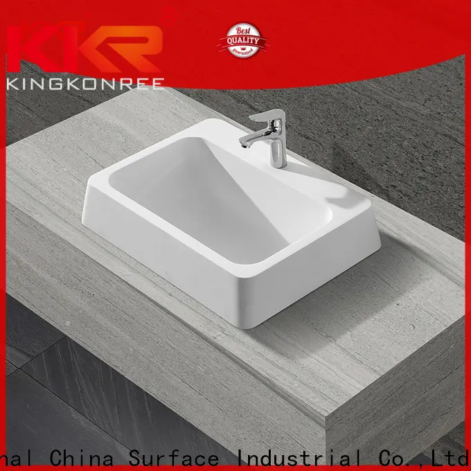 KingKonree small countertop basin top-brand for hotel 1