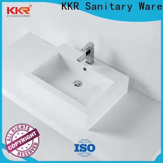 KingKonree customized solid surface basin highly-rated for family 1