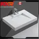 cabinet slim wall hung basin sink for home 1