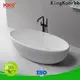 KingKonree durable solid surface bathtub OEM for hotel 1