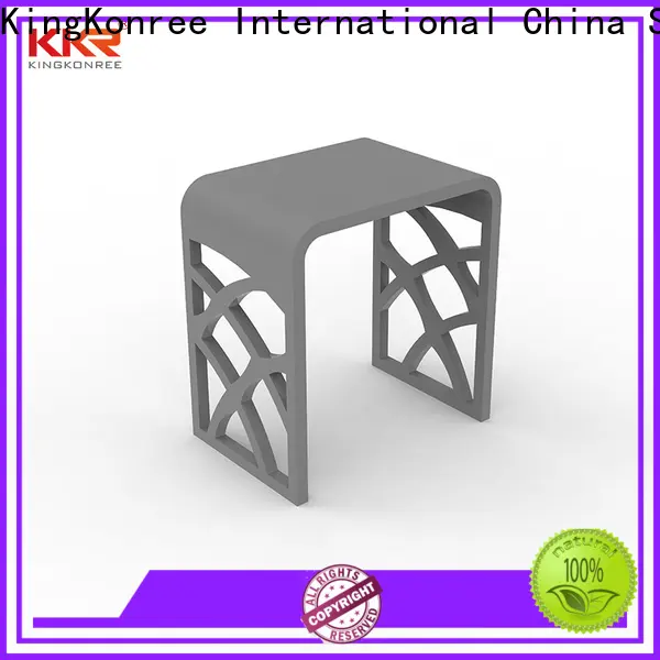 KingKonree wooden shower bench seat manufacturer for hotel 1