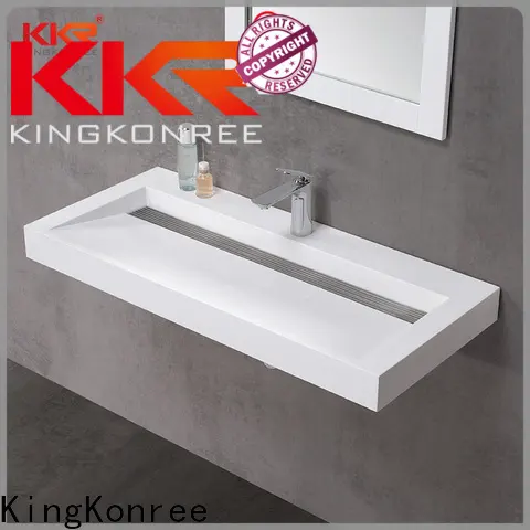 KingKonree unique solid surface basin supplier 1