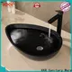 KingKonree white small countertop basin manufacturer for home 1