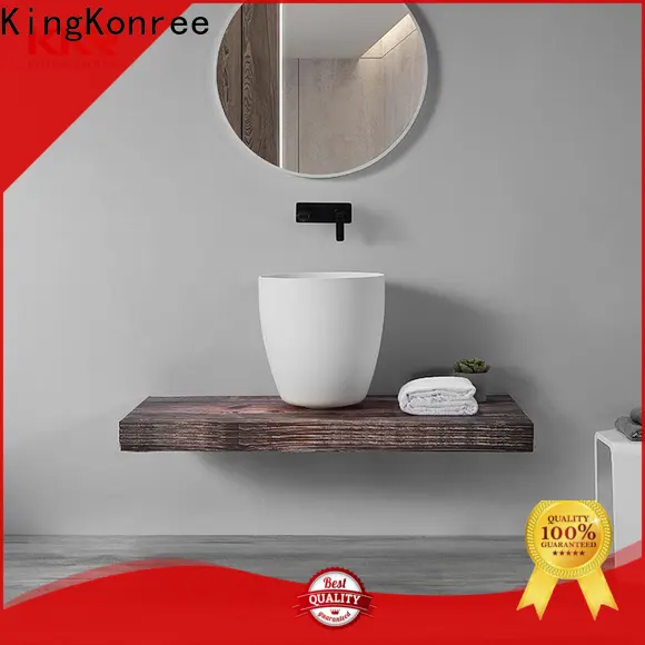 black bathroom countertops and sinks supplier for home 1