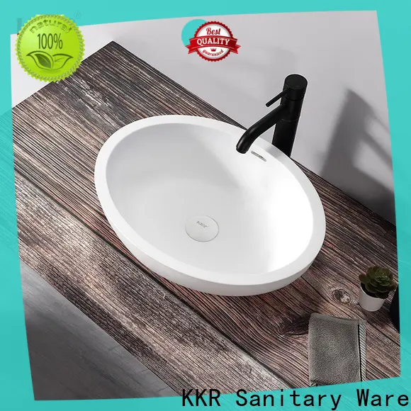 elegant small countertop basin design for hotel 1