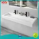 texture small wall mounted basin supplier for hotel 1