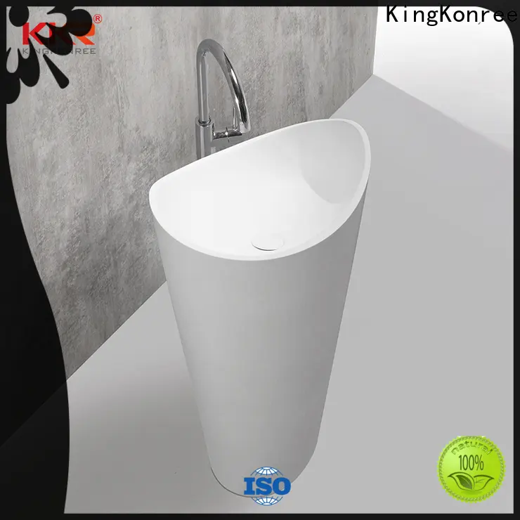 thick floor standing basin customized for hotel 1