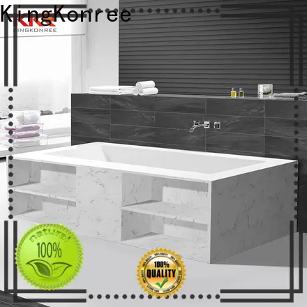 KingKonree solid surface freestanding tub ODM for hotel 1