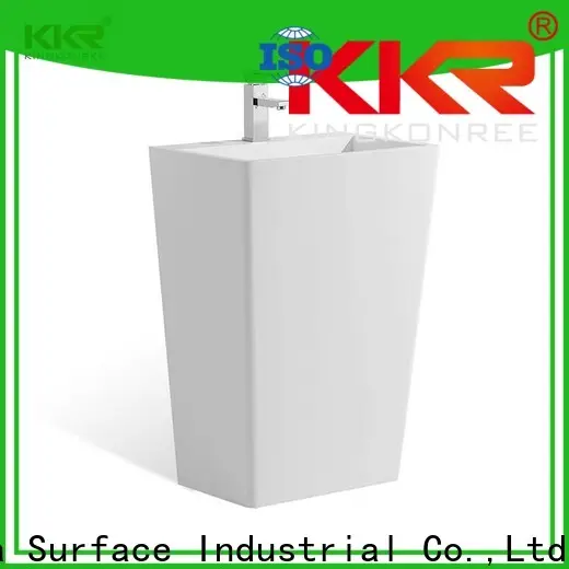 thick free standing wash basin customized for bathroom 1