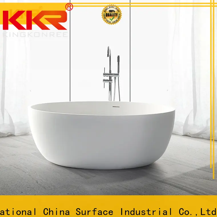 KingKonree solid surface freestanding tubs supplier for bathroom 1