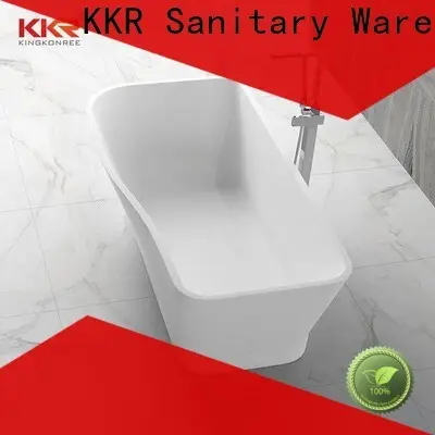 KingKonree resin stone bathtub at discount for family decoration 1