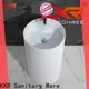 thick freestanding bathroom basin design for motel 1