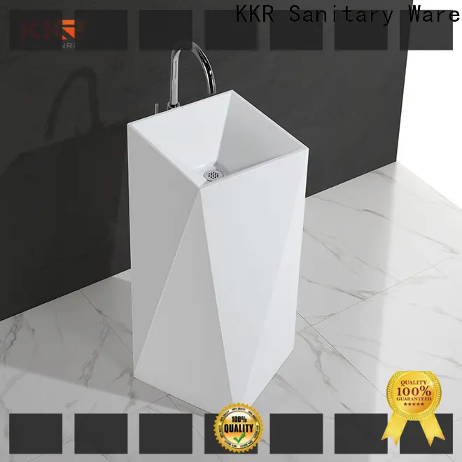 KingKonree acrylic floor standing basin manufacturer for bathroom 1