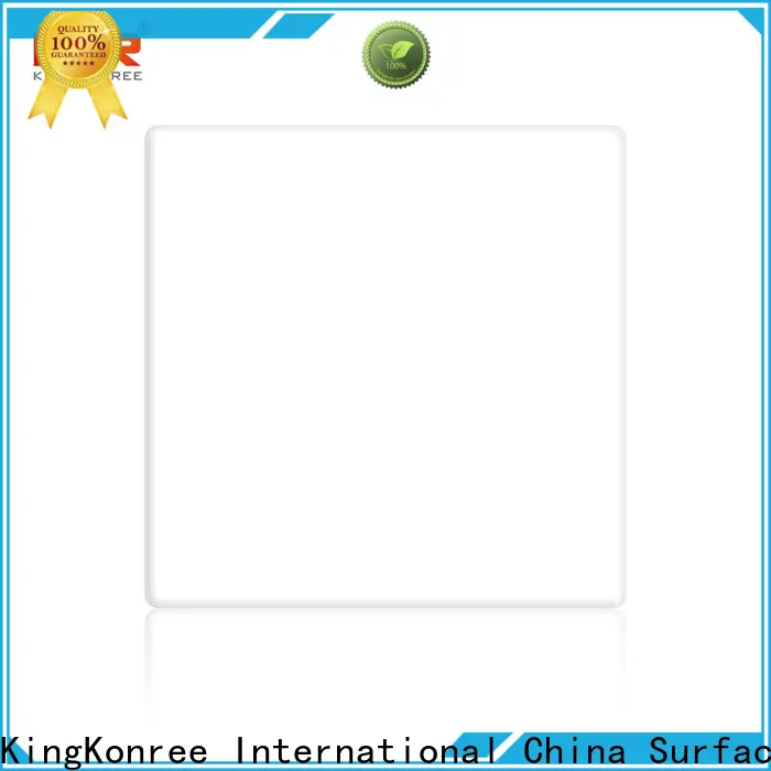 KingKonree gray solid surface sheets for sale manufacturer for hotel 1