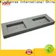 KingKonree brown wall mounted basin sink supplier for hotel 1