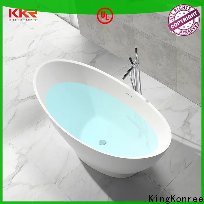 KingKonree matt stone bathtub custom for hotel 1