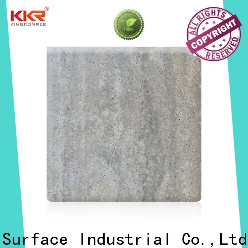 KingKonree solid surface sheets for sale customized for hotel2 1