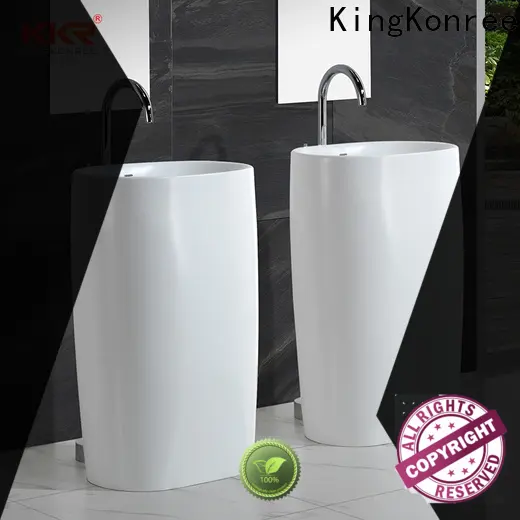 KingKonree freestanding bathroom basin customized for bathroom 1