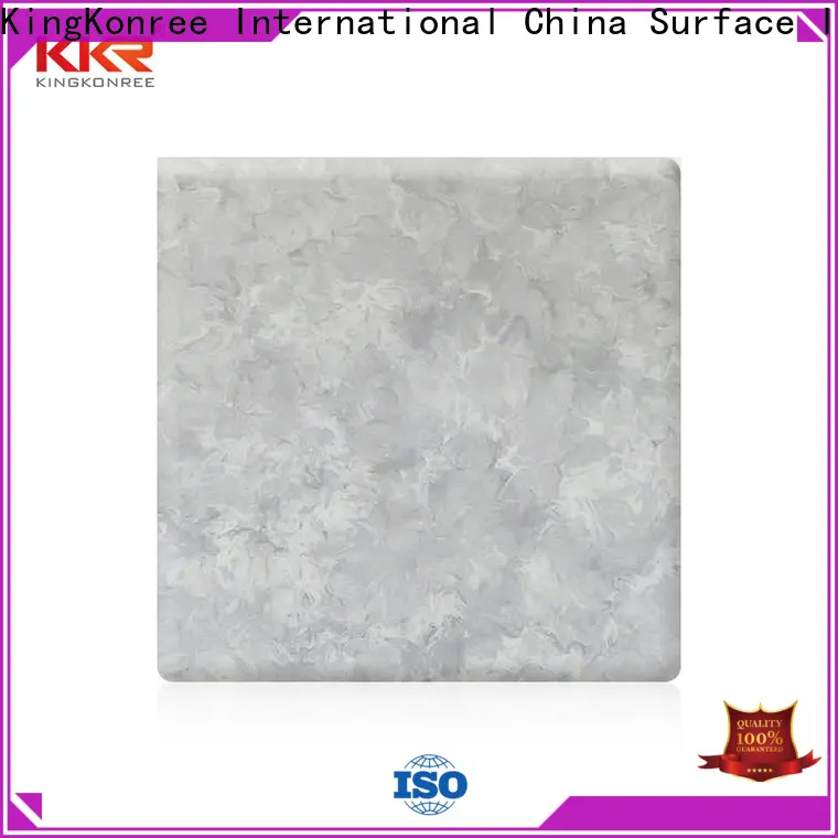 KingKonree practical acrylic solid surface sheet series for hotel 1