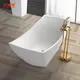 KingKonree freestanding soaking bathtub custom for bathroom 1