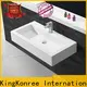 royal narrow wall hung basin sink for toilet 1