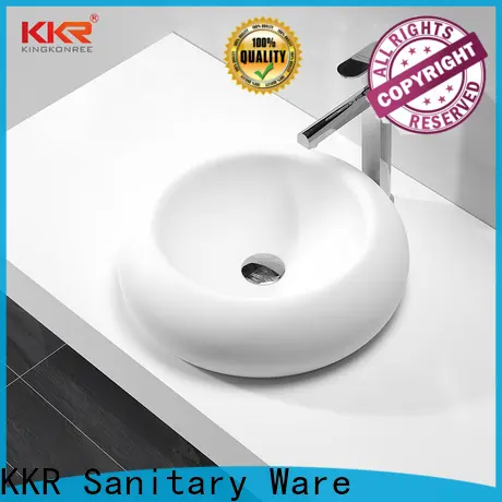 KingKonree durable above counter vessel sink design for room 1